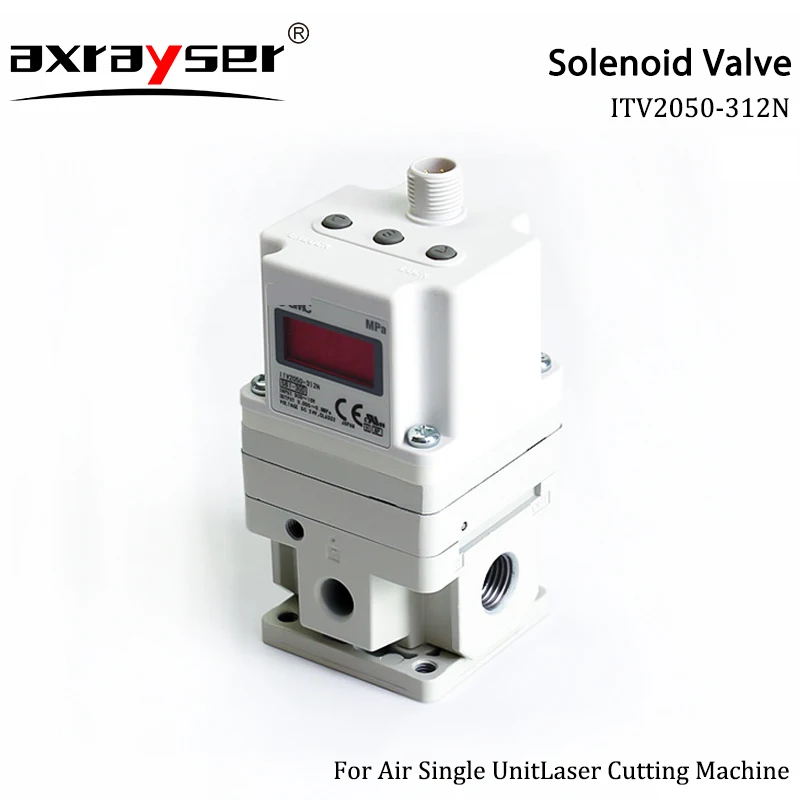 Original ITV2050-312N ITV Electro Pneumatic Proportional Regulator Solenoid Valve Stepless Control for Laser Cutting Machine
