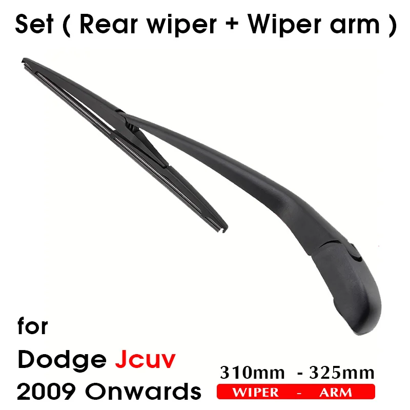 Car Wiper Rear Windshield Wiper Arm Blade Brushes For Dodge Jcuv 310MM 2009 Onwards Windscreen Wiper Auto Accessories