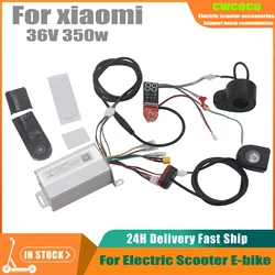 36V 350W Controller Dashboard Accelerator Kit Led Display With Silicone Cover Replacement For Xiaomi Electric Scooter Accesories