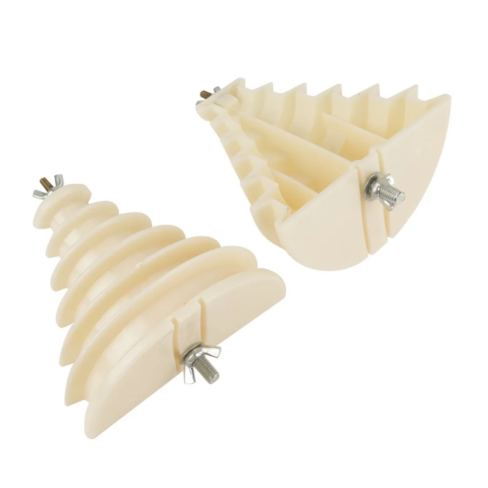 Single Phase Coil Wire Winding Mold 6 Layers Plastic Metal Stator Winding Tool 0.55-2.2KW Compatible Beige Color