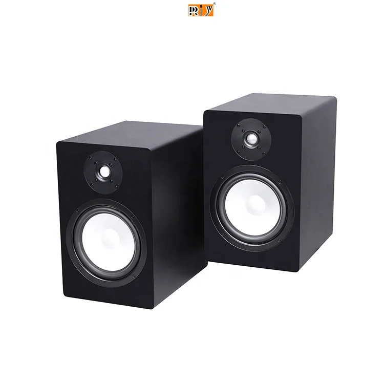 HS8-ii Equipo de iluminación de escenario profesional Altavoz con monitor de estudio alimentado de 8 "Serie HS" para actividades al aire libre
