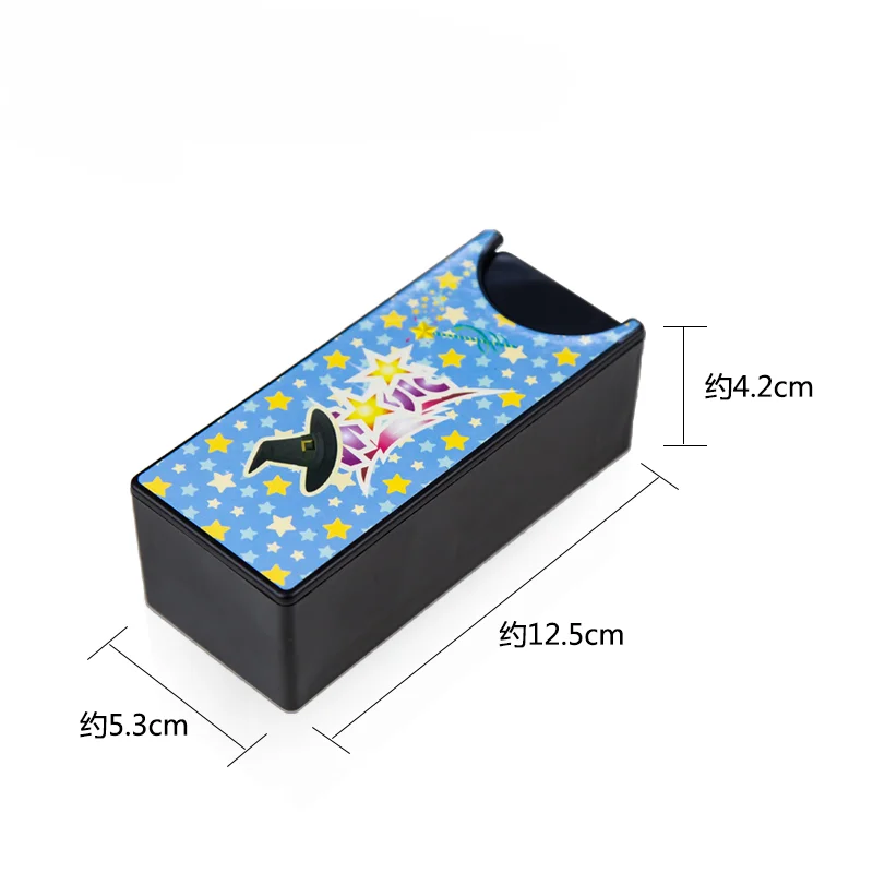 أدوات مضحكة جديدة للأطفال، صندوق سحري قابل للتغيير يتحول إلى الأحمر إلى حيل دعائم الكرة الزرقاء الكلاسيكية