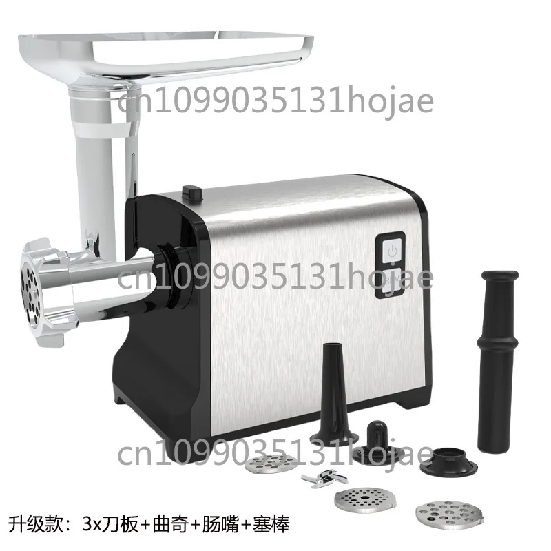 

Meat grinder, household stainless steel multifunctional electric meat sausage grinder