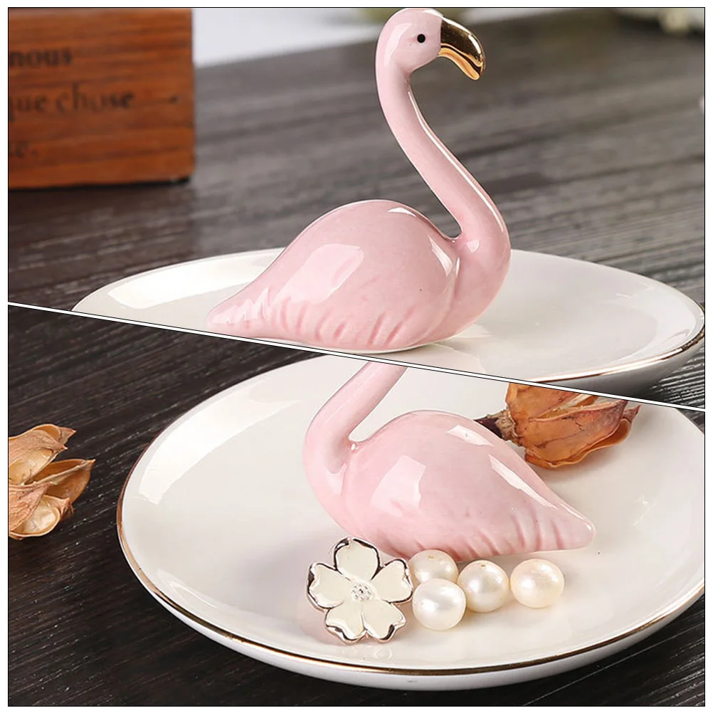 

Ceramic Jewelry Organizer Tray Delicate Appearance Comfortable Use Perfect for Storing Displaying Accessories Home Decor