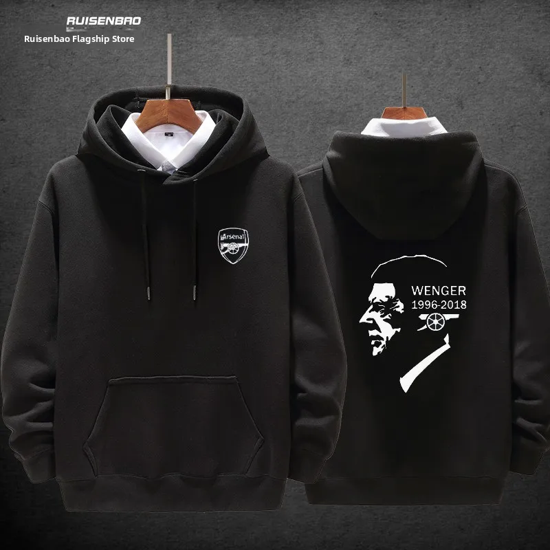 

Арсенал Home Perfect War Memorial Ceremony Long Sve Мужская толстовка с капюшоном Ветровка Повседневная Свободная посадка из хлопка и полиэстера...