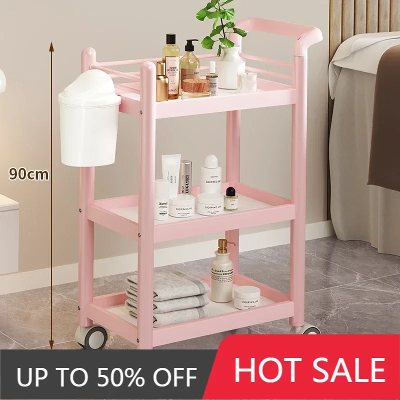

Trolley Work Tools Aesthetic Wheels Drawers Salon Tray Trolly Saloon Accessories Station Barber Hairdressing Auxiliary Cart Bar