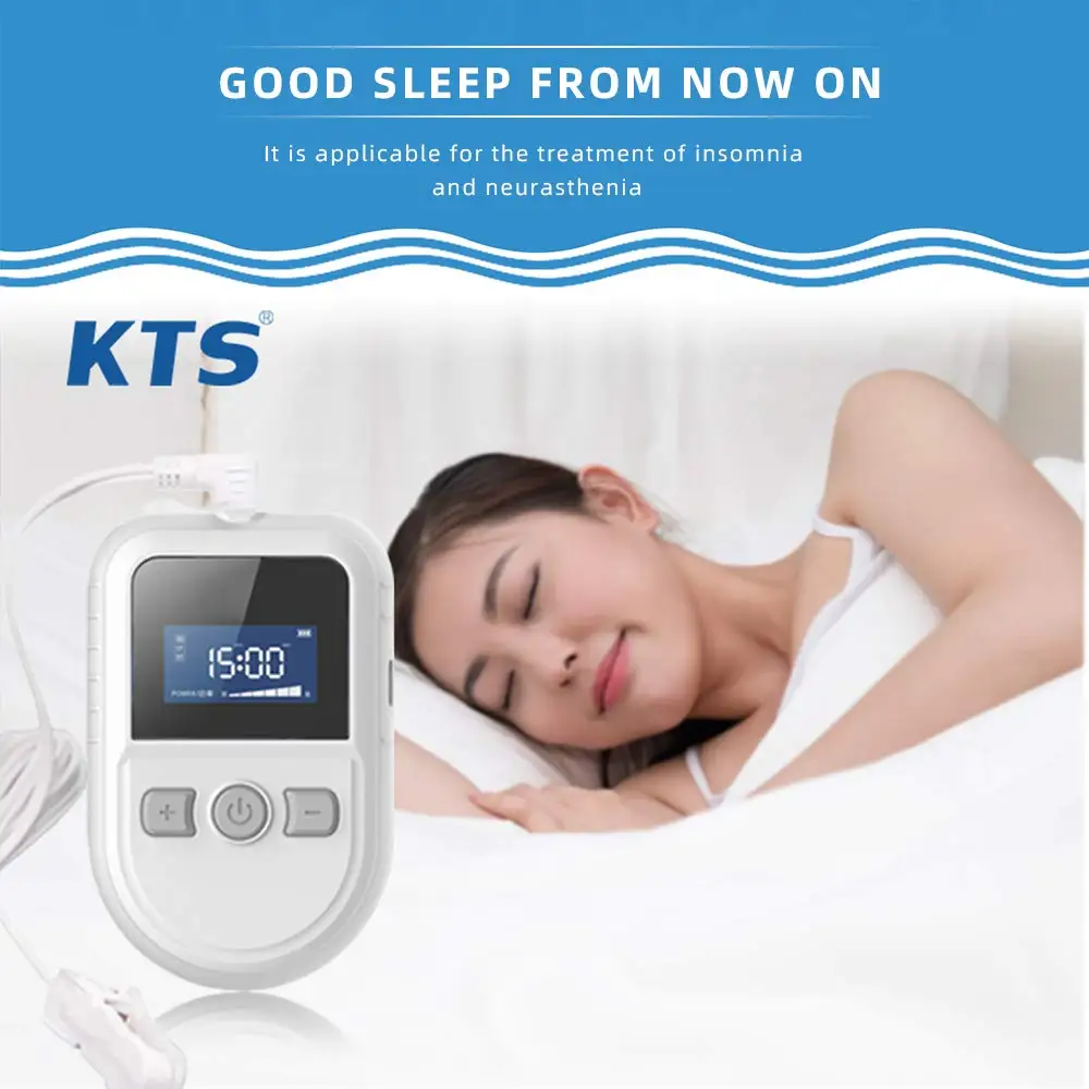 CES Sleep Aid Device Microcurrent Handheld Pulse Massager for Insomnia Anxiety Relief Vagus Nerve Stimulator Electronic Instrume