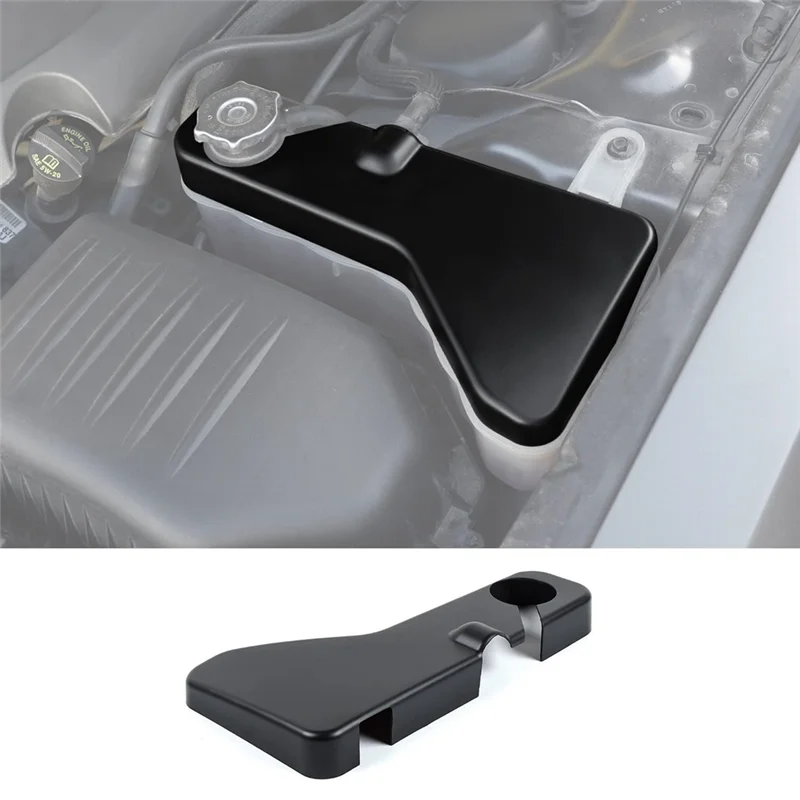 

Для Dodge Charger 2011-2023 Боковая пылезащитная крышка двигателя Крышка бака охлаждающей жидкости Крышка замка капота Крышка бака омывателя лобового стекла