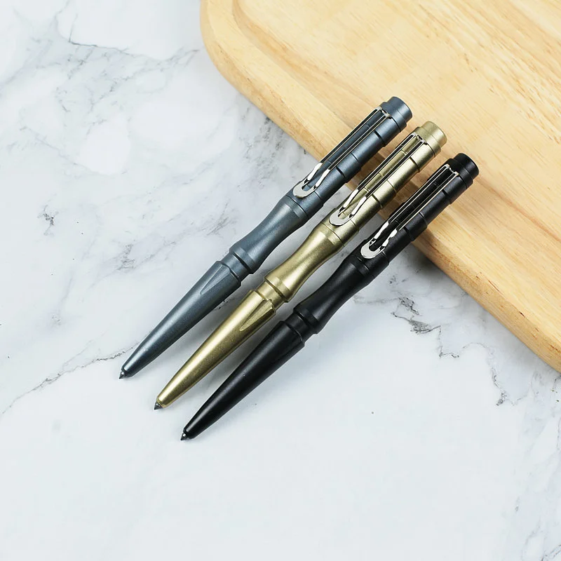 Tactical Pen Writing Smooth Emergency Broken Windows Self Defense EDC Multi-Function Pen