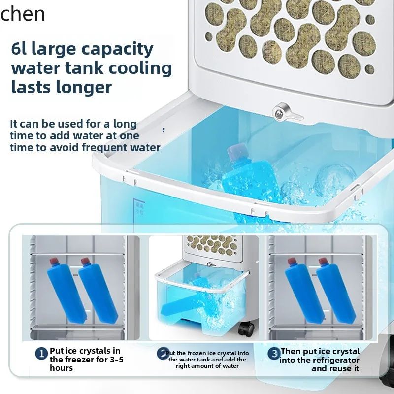 พัดลมเครื่องปรับอากาศ HTT พัดลมทําความเย็น humidified single cooling water cooler เครื่องปรับอากาศเครื่องปรับอากาศ