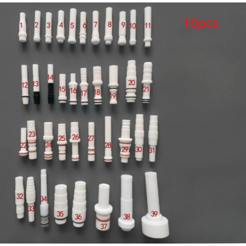 

Suitable for 10Pcs Wear Resistant Venturi Tube, Replacement Parts for Powder Coating Spray Pump