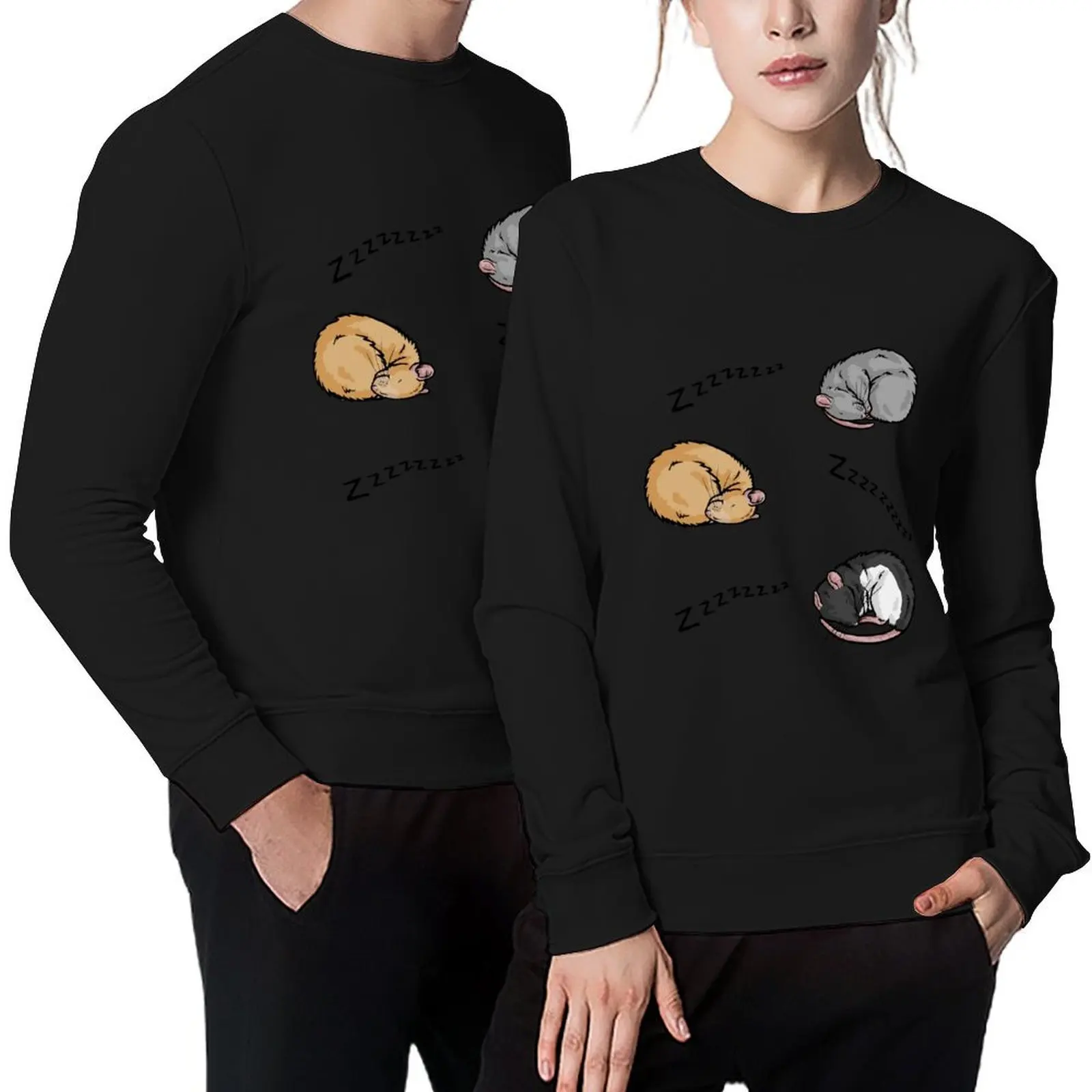 

Sleeping rats Pullover mens designer clothes korean clothes men's coat tracksuits graphic sweatshirts