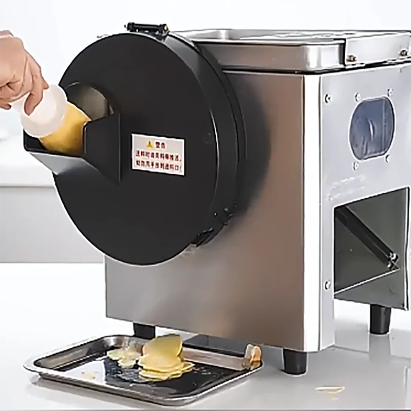 Wholesale 220v Stainless Steel Desktop Meat Slicer New Condition Drawer Type Machine for Restaurant Use Cutting Meat Function