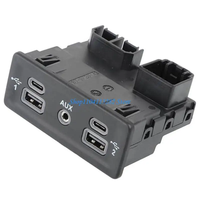 

Upgraded Auto Media Hub USB Port 68289202AD Universal for Automotives