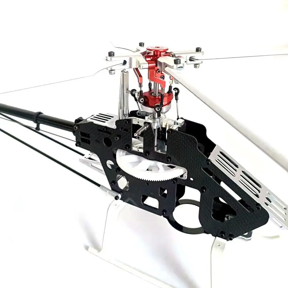 450 DFC 4 blades Carbon Fiber Frame Torque Tube 6CH 3D RC Helicopter Kit Fits Align Trex 450 helicopter