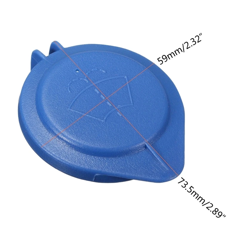 Replacement Car Washer Bottle Cap for Windscreen Washer Wiper Fluid Reservoir for Peugeot 407 3008 5008 C5