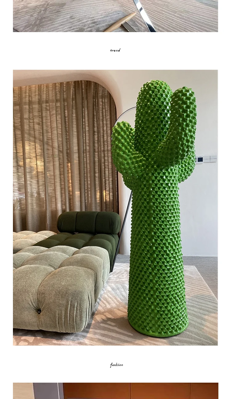 Cactus hanger vloerornament