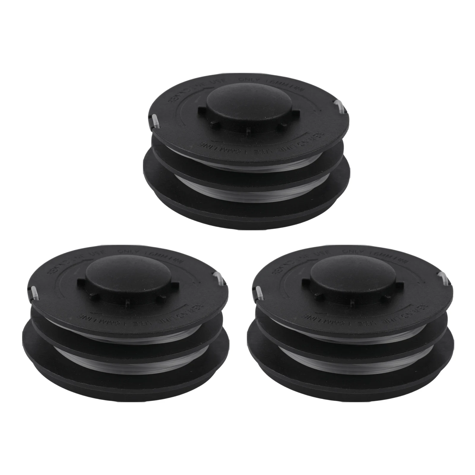 Trimmer Spools Line Spools Performance Power Thread Grass Three Pcs For Electric Grass Installation Kit Diameter 75 Mm