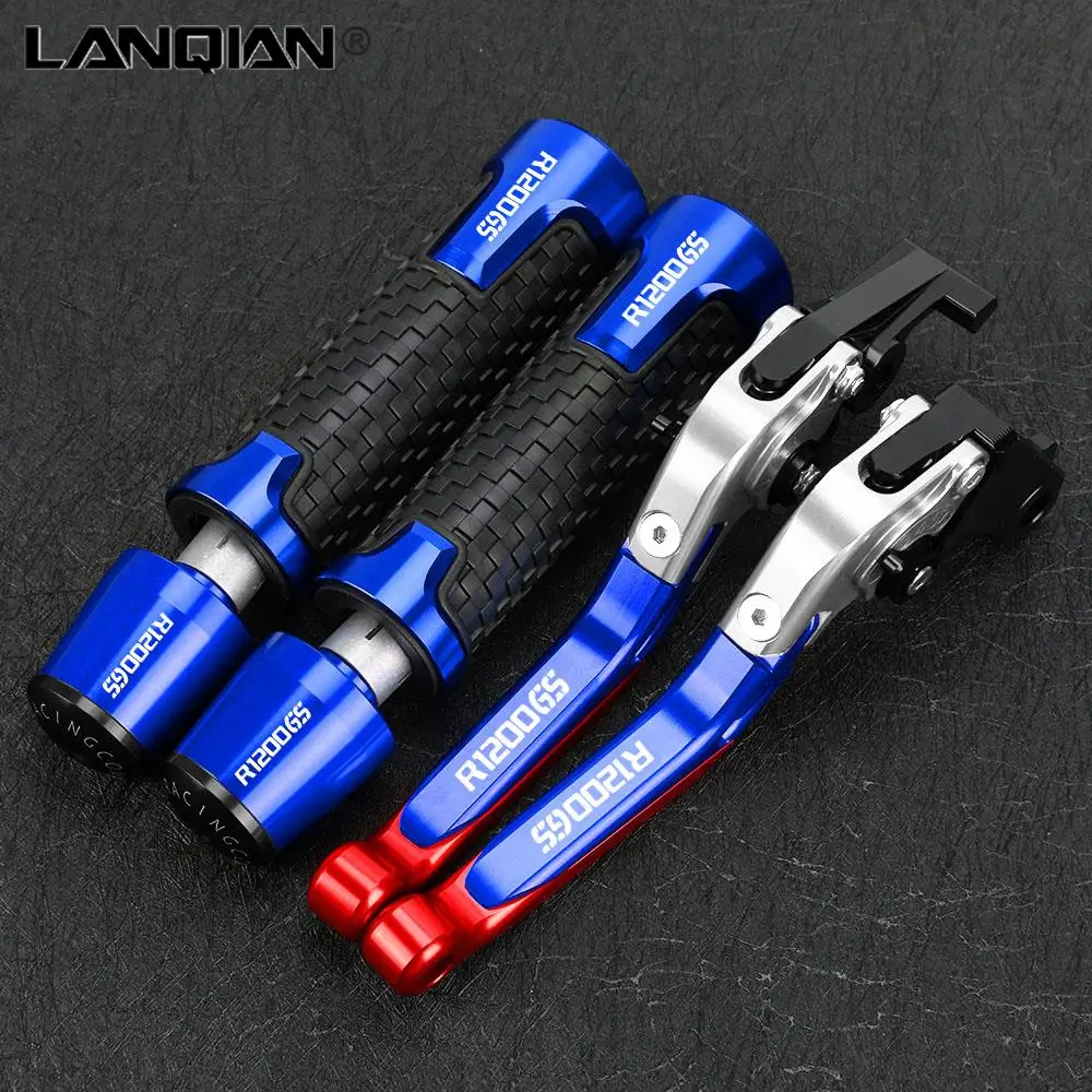 

Motorcycle Aluminum Brake Clutch Levers Handlebar Hand Grips ends FOR BMW R1200GS 2004 2005 2006 2007 2008 2009 2010 2011 2012