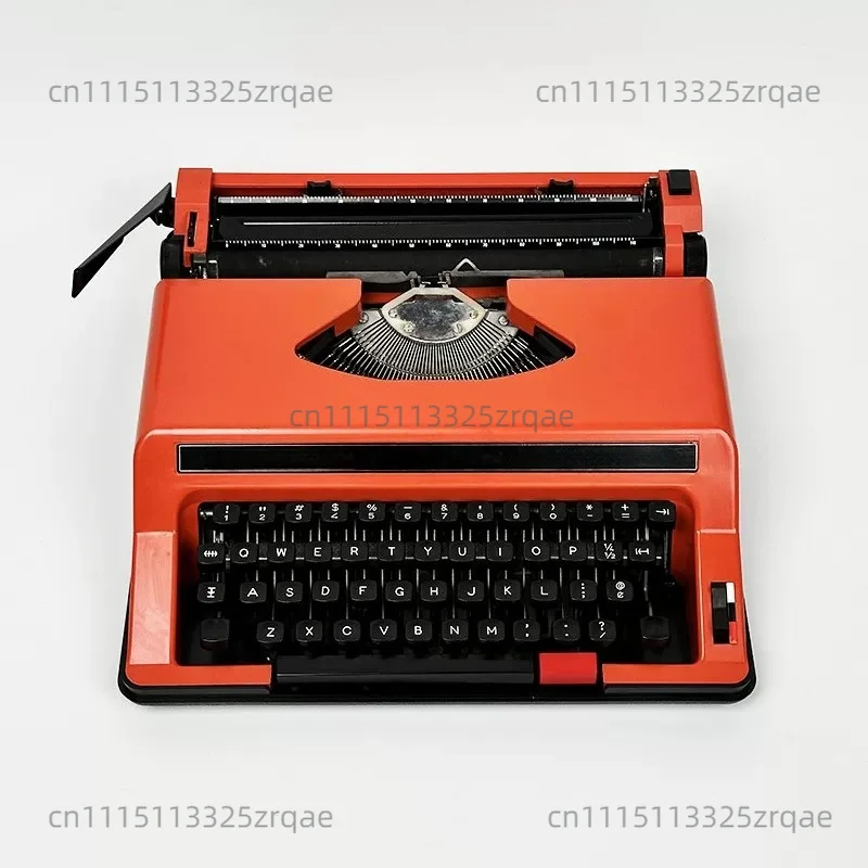 Vintage typewriter English vintage machinery nostalgic literary birthday gift