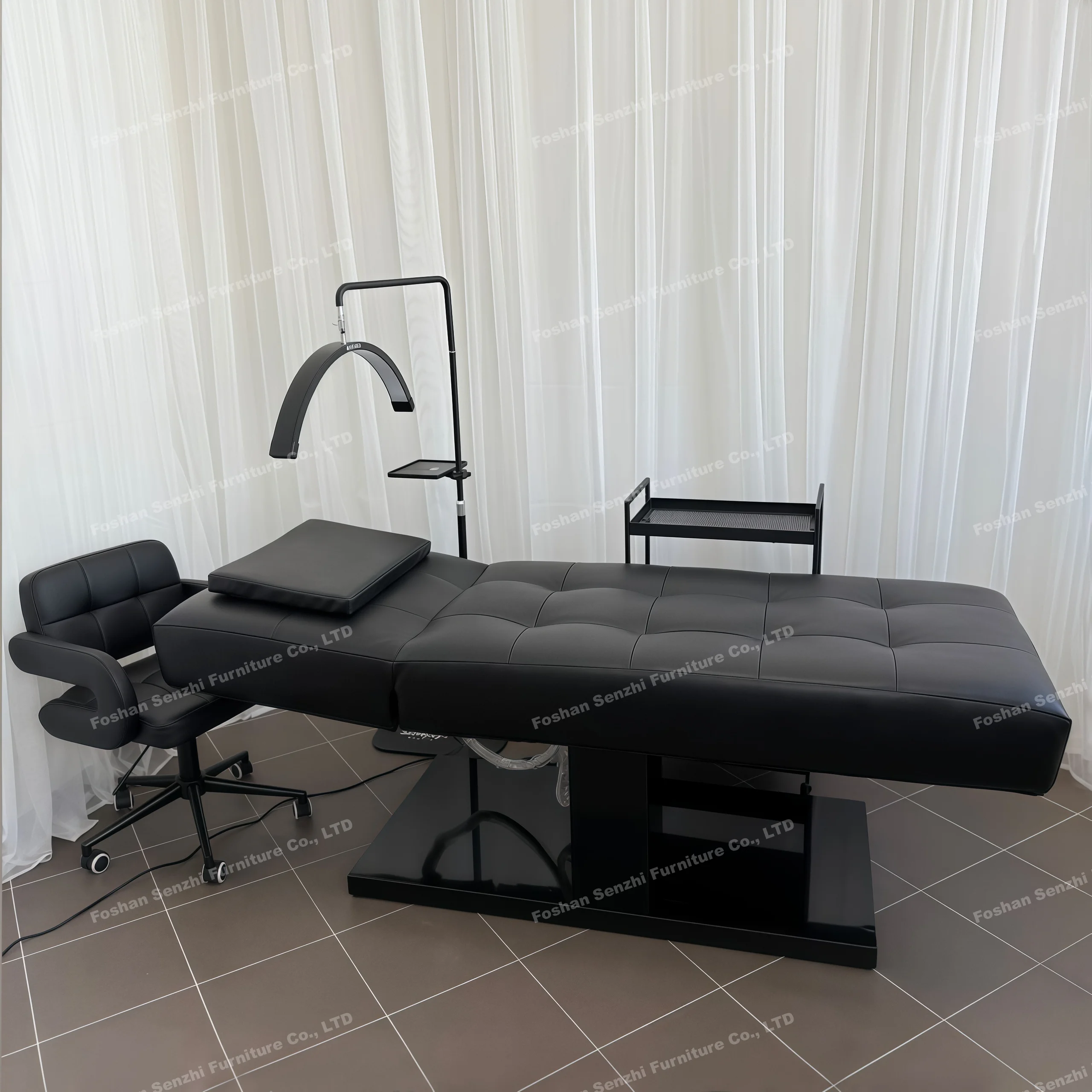 New Electric Massage Bed Beauty Facial Bed Luxury Electric Eyelash Salon Lash Bed