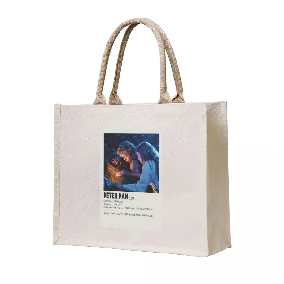 

Peter Pan 2003- Movie Poster Tote Bag Gift bags Women's bags foldable reusable bag female bag