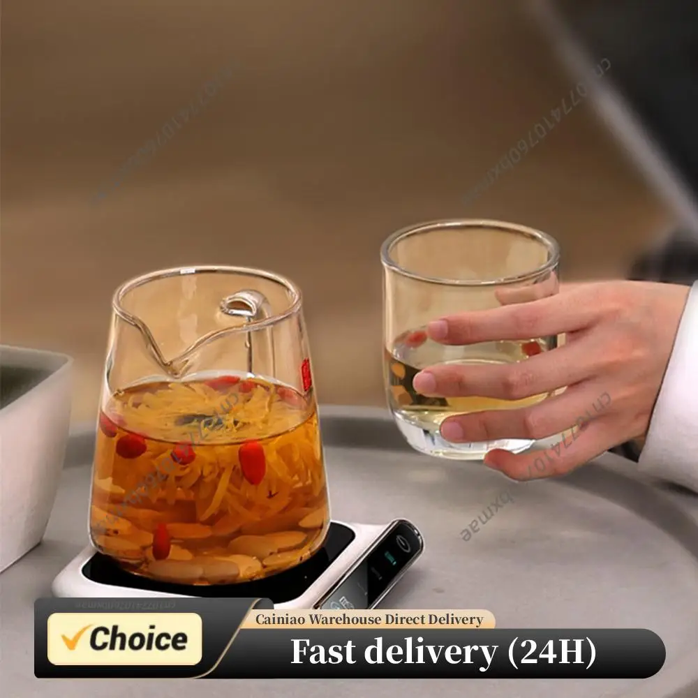 

Home Office Cup Warmer Pad Glass Constant Electric Heater Coffee Cup Mug USB Insulation 55 ° C Thermostat Coaster Tea Milk