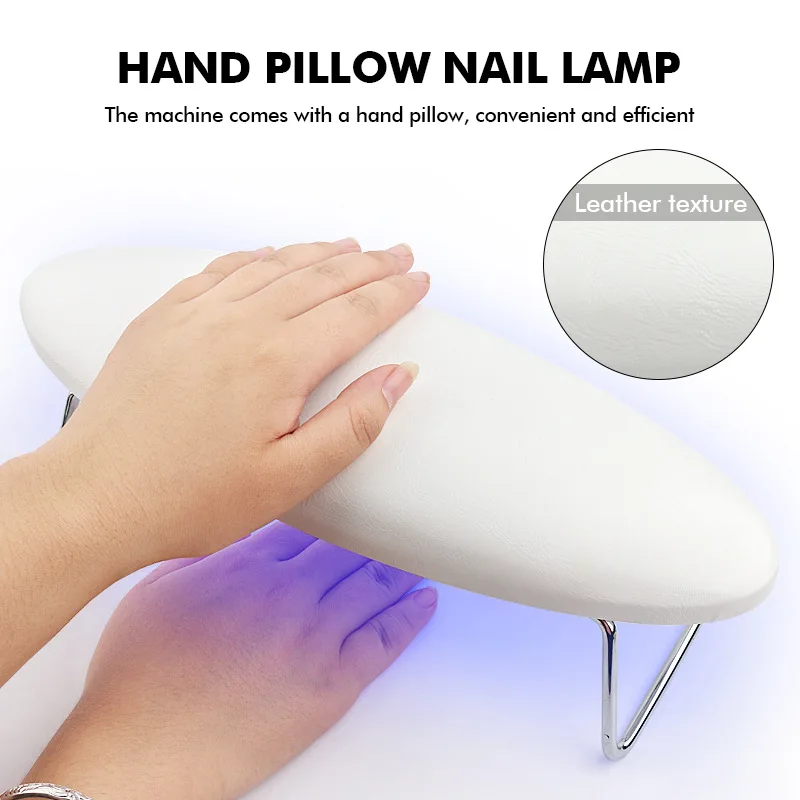 UV-LED-Lampe mit Hand kissen Gel politur Trocken lampe Advanced Cortex Nagel lampe Nail Art Phototherapie Ausrüstung Werkzeuge