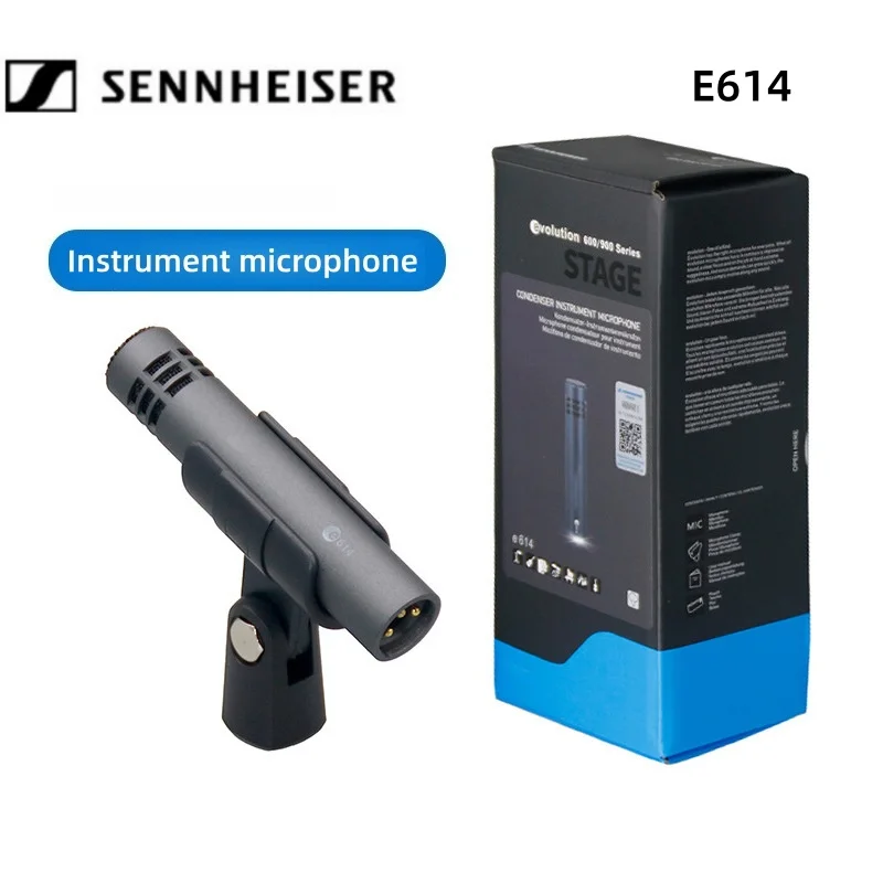 

Оптовая продажа: 1/2 шт. гиперкардиоидный конденсаторный микрофон Sennheiser Evolution 600 Series E614 для деревянных духовых инструментов