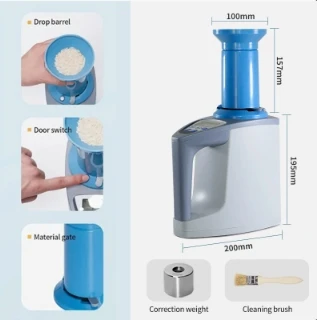Utility LDS‑1G Automatic Grain Moisture Meter High Precision Digital Tester for Corn Rice Wheat Humidity Content Detection