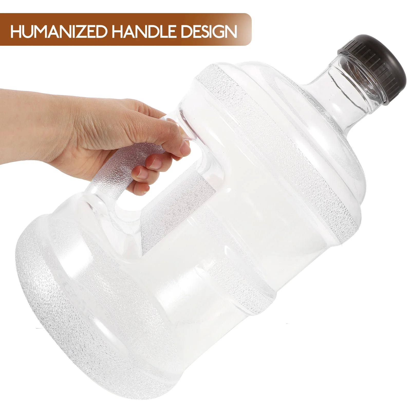 

5L Jug Large Capacity Mineral Water Bucket Reusable Portable Water Container For Outdoor Hiking Camping Travel Storage