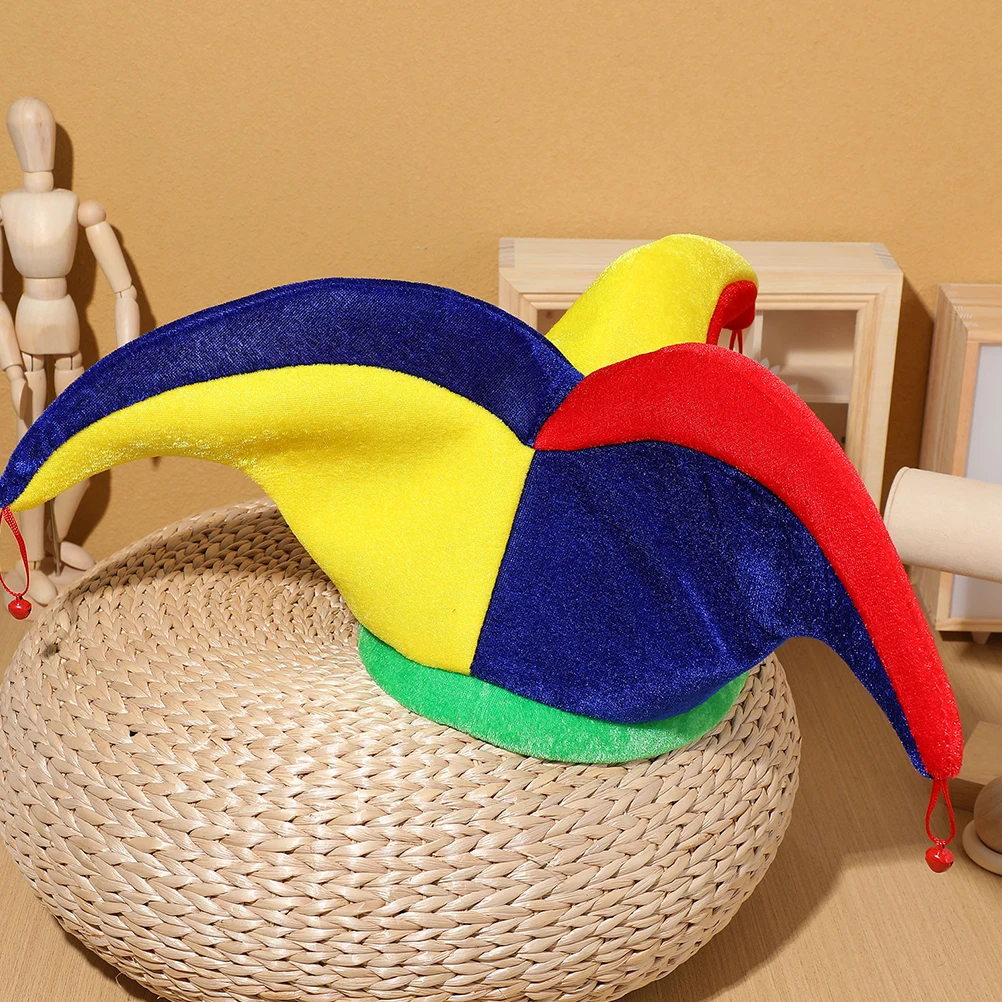 

Clown Hat Carnival Hat Funny Cosplay Props Mens Woman Accessories Adorned Decoration