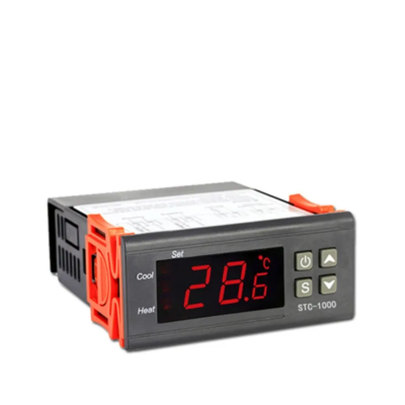 Temperature Controller stc-1000 Hatching Seafood Machine Electronic Digital Display Microcomputer Temperature Controller Switch