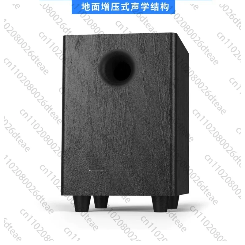 100W Passive Bookshelf Subwoofer 6.5 Inch Home Theater Subwoofer Home Speaker Subwoofer 40mm High Vibration Damping Horn Wooden