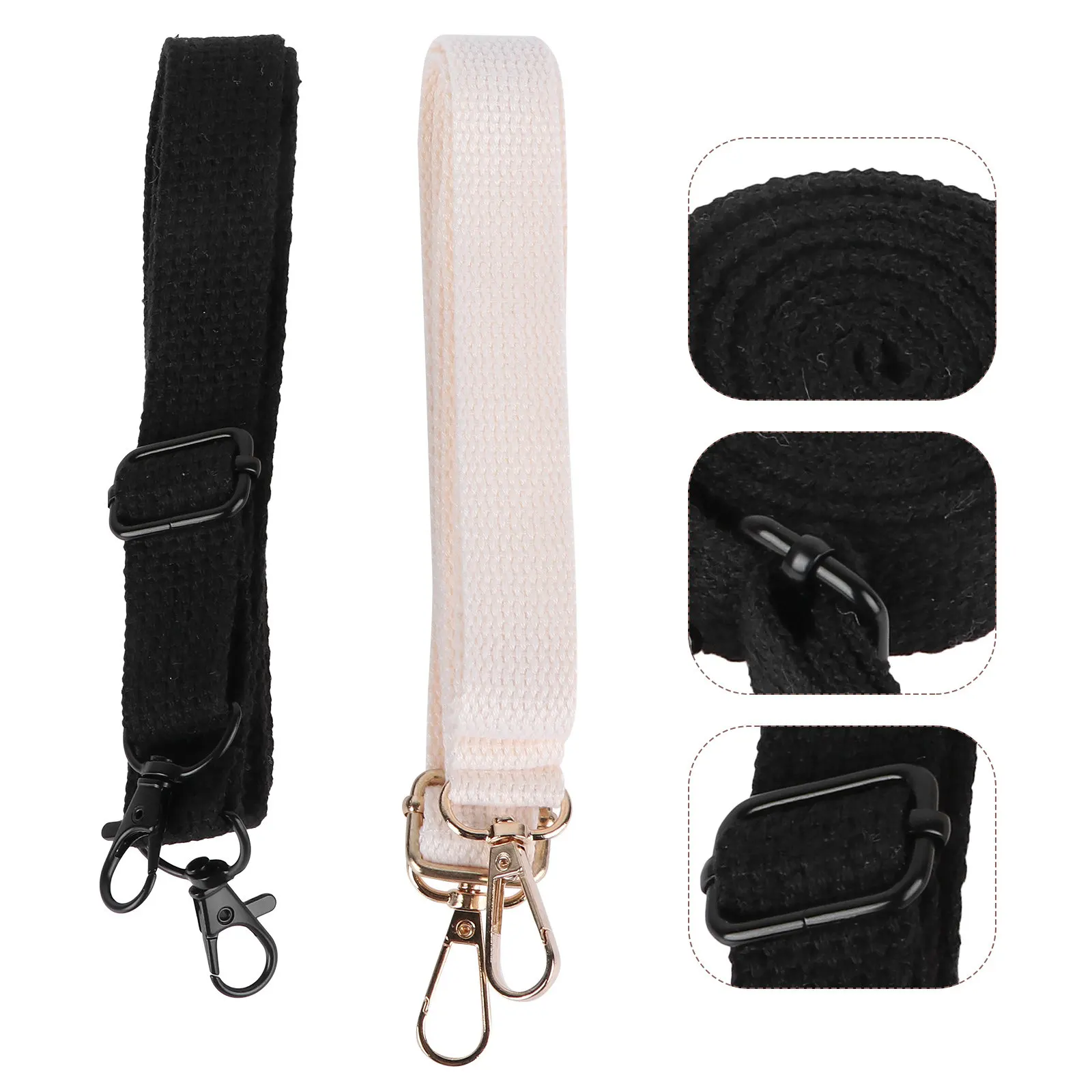 2Pcs Bag Chain DIY Replacement Wear-Resistant Handbag Strap Removable Link for Purse Clutch Wallet Shoulder Crossbody Portable