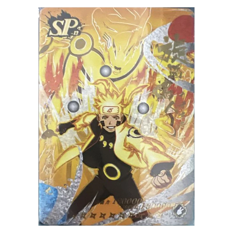 Anime NARUTO Rare SP Refraction Foil Jiraiya Orochimaru Haruno Sakura Kakashi Toys for boys Collectible Cards Birthday Present