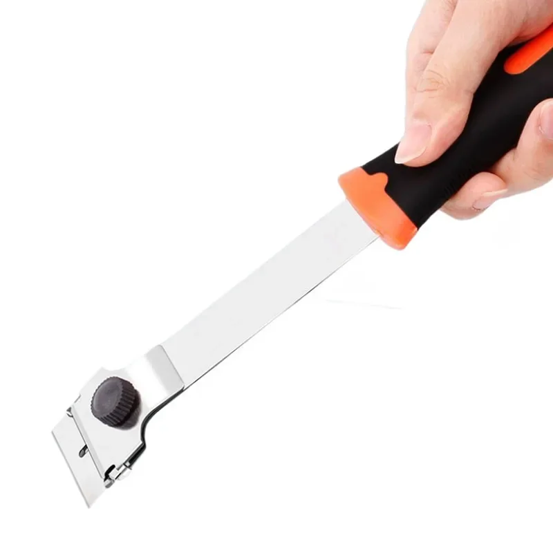 1Pc Lengthen Cleaning Scraper Portable Glue Spatula Knife Glass Window Vinyl Film Sticker Remover Household Cleaning Tools