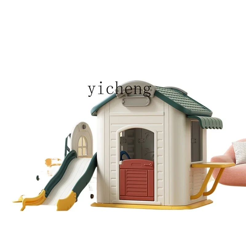 

Tqh Детский игровой домик, комбинированные качели, домашняя детская семейная маленькая игрушечная комната