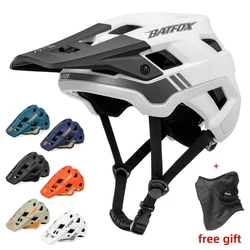 Batfox-男性と女性のためのマウンテンバイク,cascofox,成形,白,mtb,サイクリング