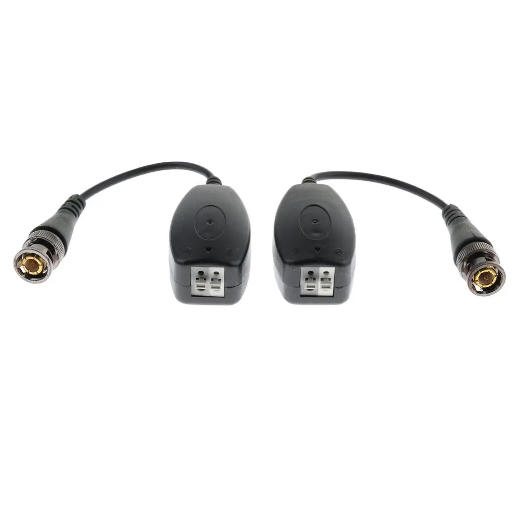 1pairs BNC Video Twisted Passive Transceivers for UTP Cable Antijam
