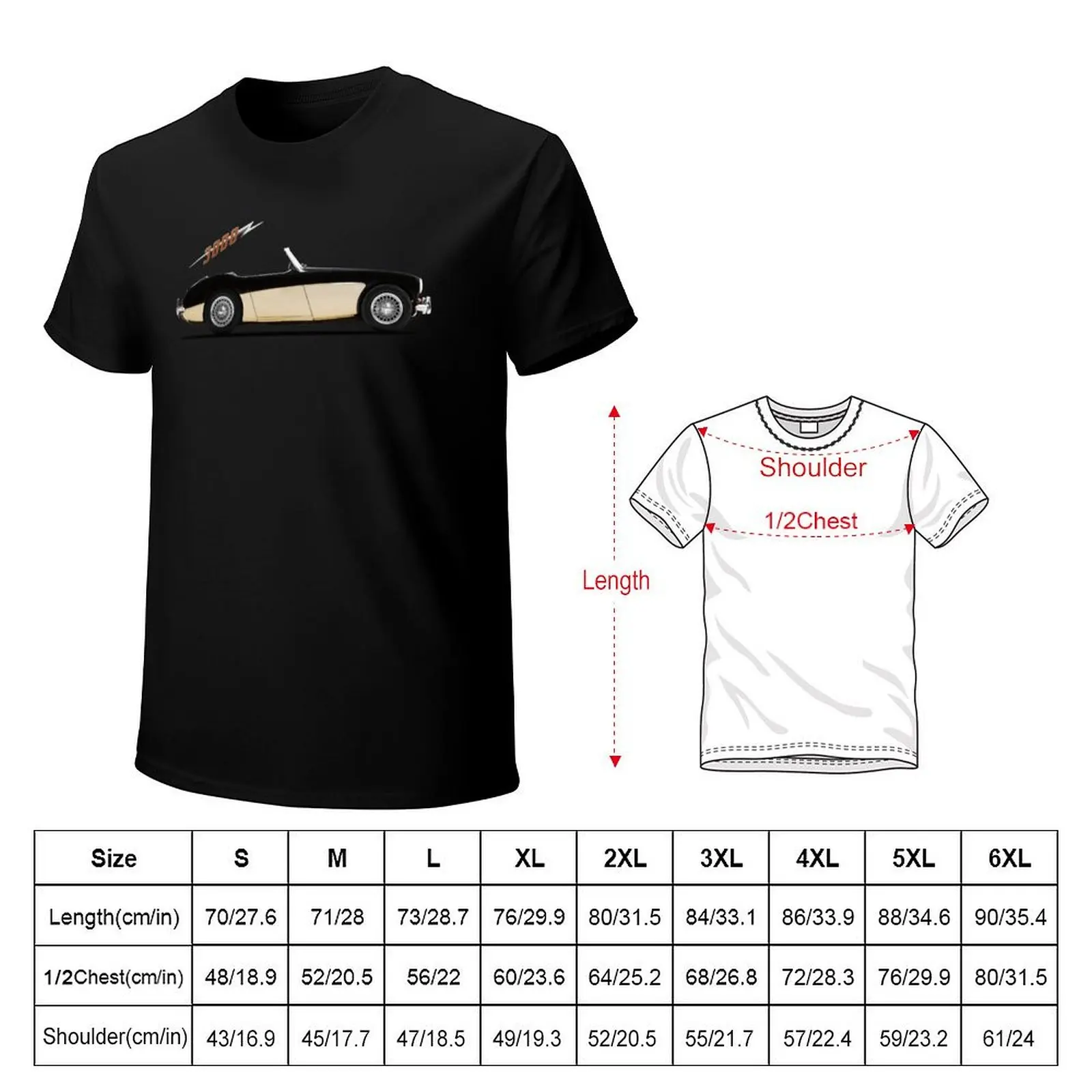 The 3000 1960 T-Shirt Plus Size Summer Short Sleeve T-Shirt