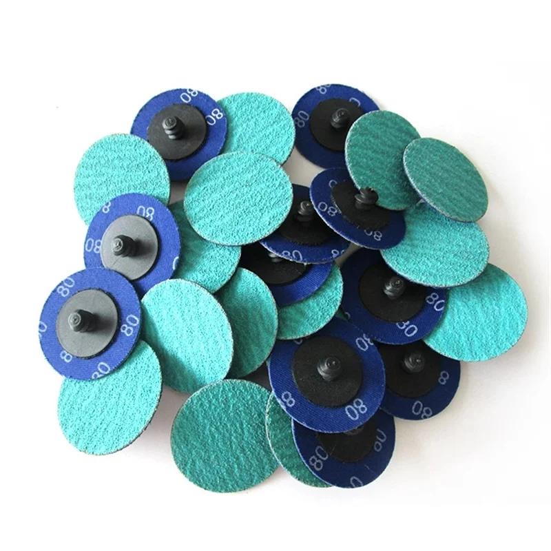 20pcs 2 Inch 50mm Abrasive Disc 3M 577F Zirconia  Surface Conditioning Quick Change Sanding Discs