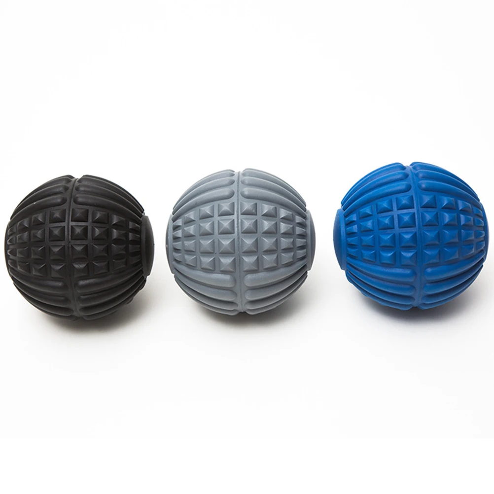 

Blue Stripe Foot Plantar Extra-Firm Eva Roller For Yoga Pilates Fitness Training Massage Foot Massage Ball Yoga Ball
