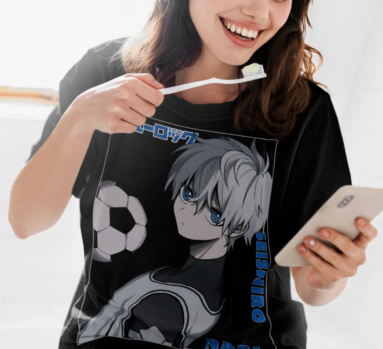 

Seishiro Nagi Shirt, Isagi Yoichi Tshirt, Blue Lock Anime T-Shirt, Rin Itoshi