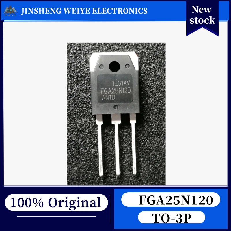 (10/50 pieces) Original FGA25N120 FGA25N120ANTD TO-3P 1200V 25A MOSFET IC. Brand new, in stock, fast shipping.