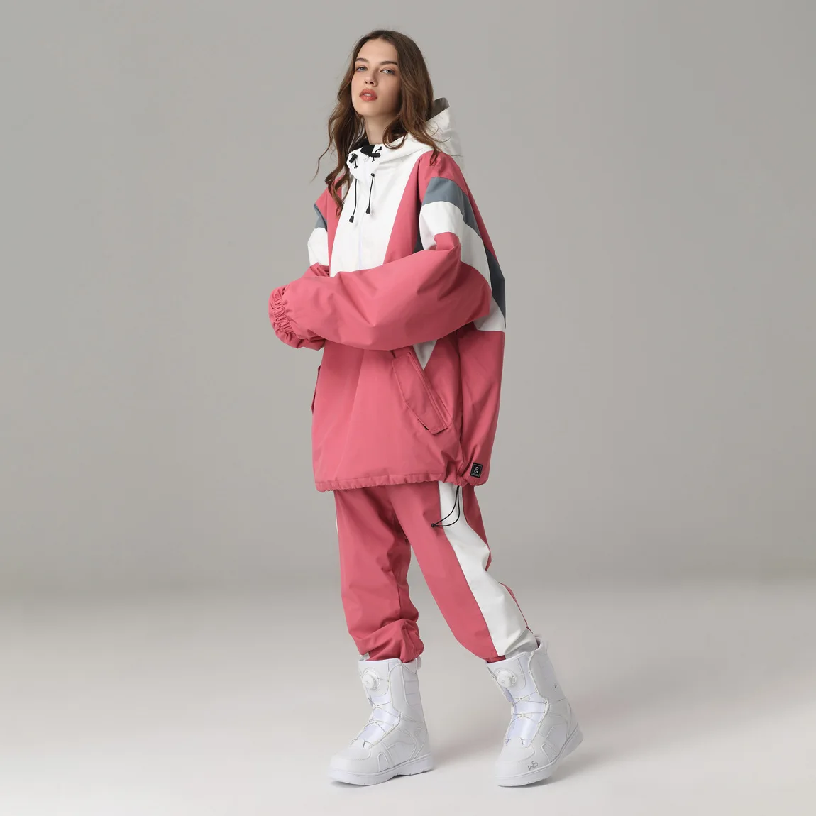 Searipe Warmer Skianzug für Damen und Herren, wasserdicht, winddicht, Paar, Snowboardjacke, Hosen, Set, weibliche Schneekostüme, Outdoor, Unisex 4