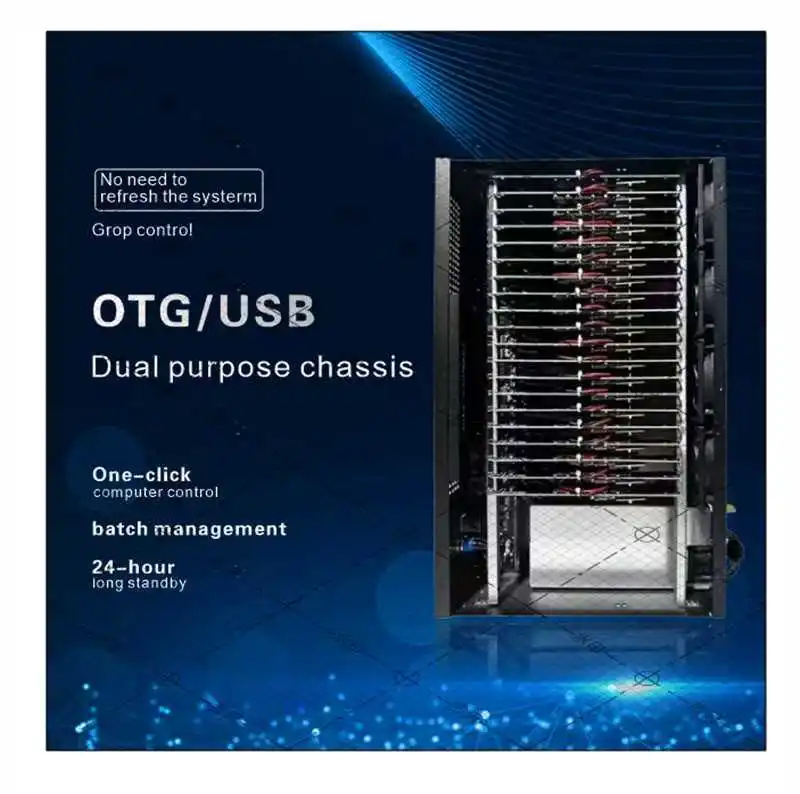 OnePlus 9R 5G Phone Mainboard | 20 Units Farm Chassis 256GB ROM 256MB RAM 12GB Memory Stable Power Supply Qualcom=m Snapdragon