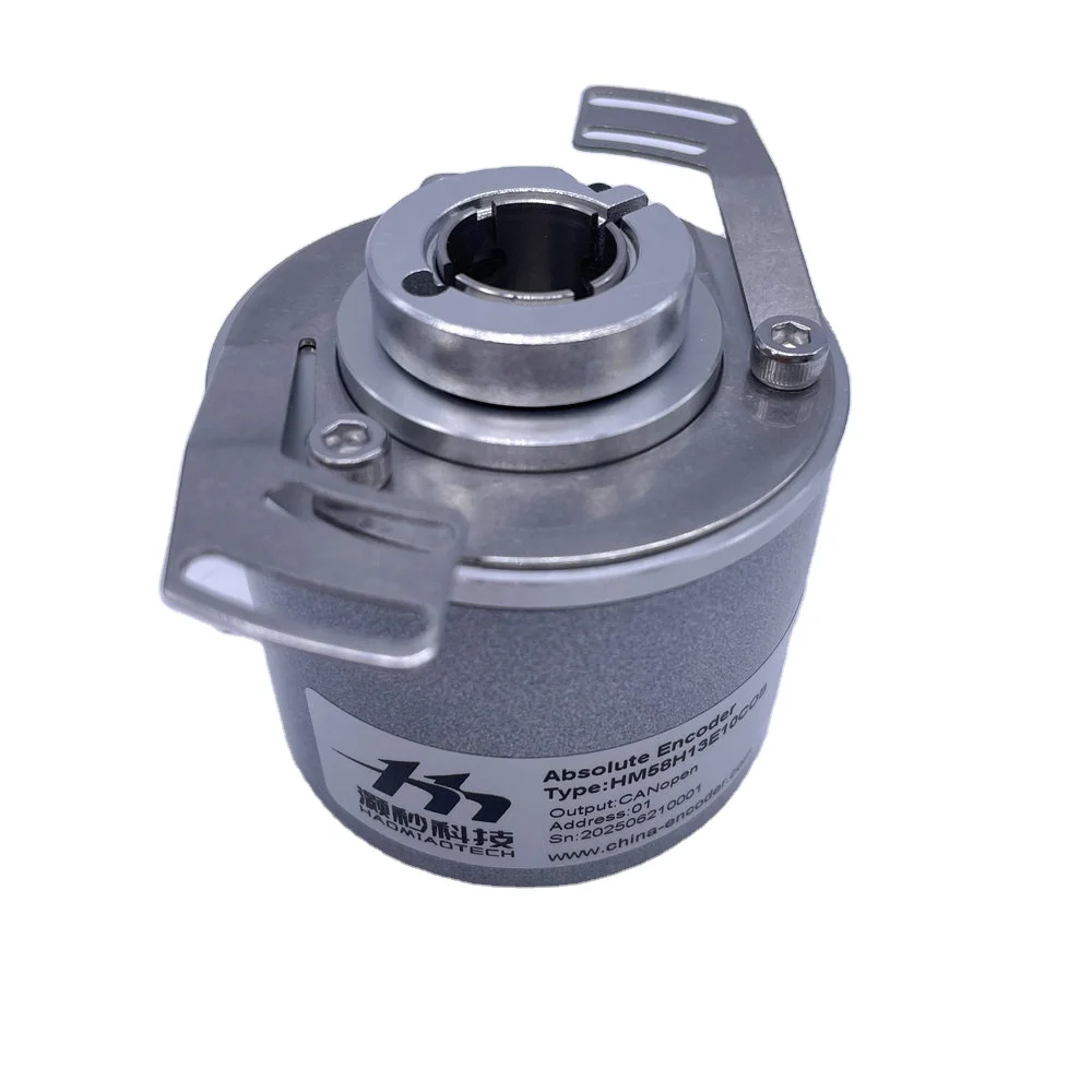 Good Quality HM58 Series CANopen Output Single Turn Absolute Encoder Blind Hole