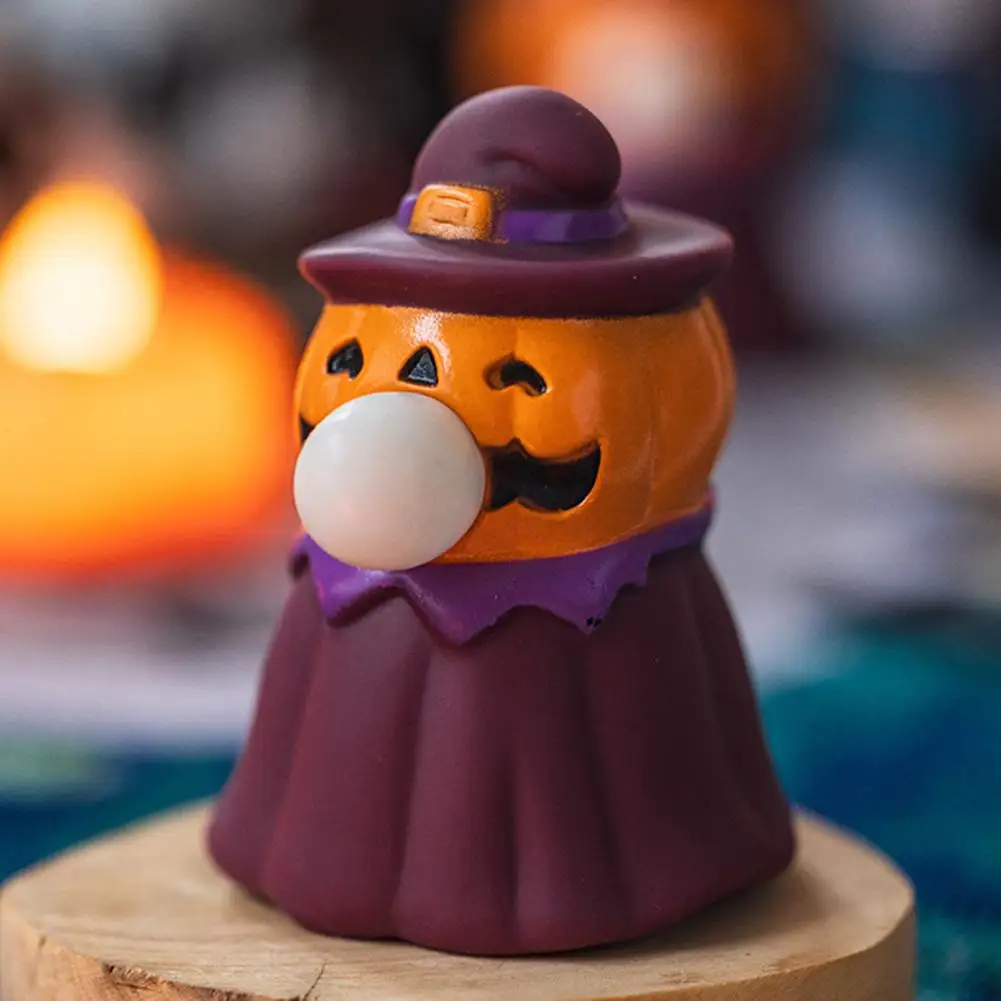 Juguetes de burbujas para apretar para Halloween, calabaza creativa para aliviar el estrés, regalo encantador, juguete único para pellizco de descompresión