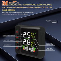 Motorcycle Pressure Monitor TPMS Real-time Display Wireless High-precision Motos Tire Pressure Monitoring System External Sensor